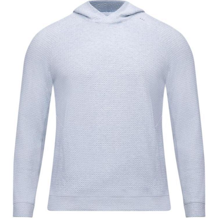 Buy ルルレモン テクスチャード ソリッド プルオーバー パーカー ヒースローウィンドミル/ホワイト LM3EIGS