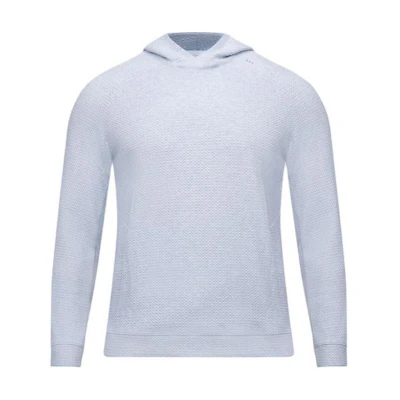 lululemon Textured Solid Pullover Hoodie Heathrow Windmill/White LM3EIGS