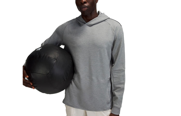 Lululemon Textured Tech Sweat-Wicking Breathable Pullover Hoodie LM3CG4S