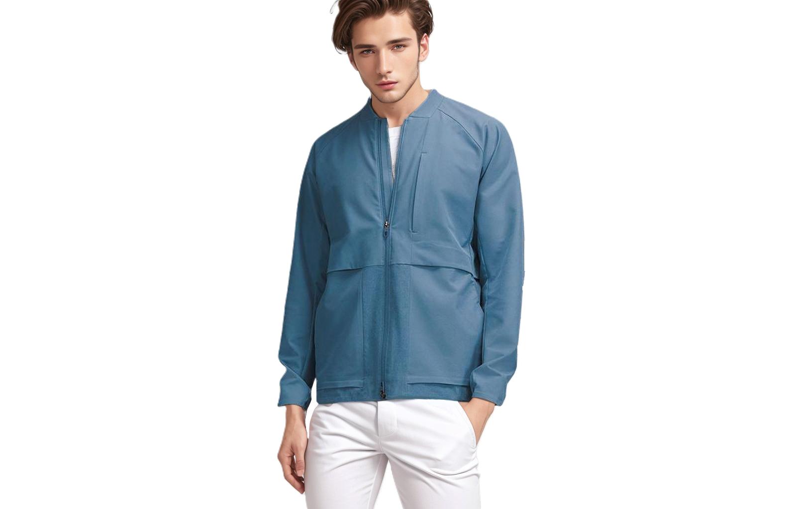 Details for Lululemon Warp Light FW22 Swift™ Fabric Solid Zip-Up Long Sleeve Jacket Men LM4AFBS