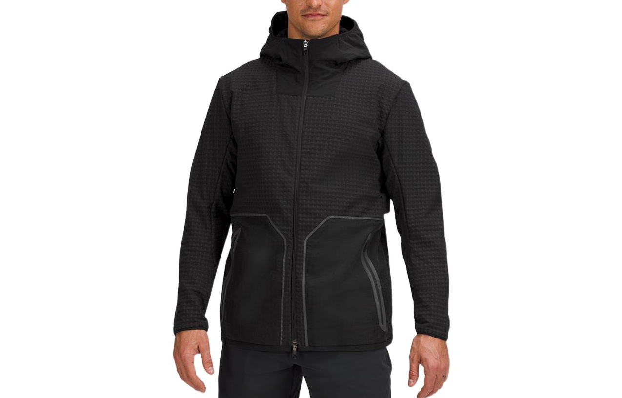 Order Lululemon Water-Repellent Solid Fleece-Lined Hoodie Jacket for Men. LM4AFJS