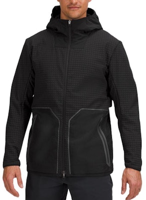 Lululemon Water-Repellent Solid Fleece-Lined Hoodie Jacket for Men. LM4AFJS Order Lululemon Water-Repellent Solid Fleece-Lined Hoodie Jacket for Men. LM4AFJS