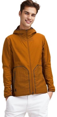 Lululemon Water-Repellent Solid Fleece-Lined Hoodie Jacket for Men. LM4AFJS Shop Lululemon Water-Repellent Solid Fleece-Lined Hoodie Jacket for Men. LM4AFJS