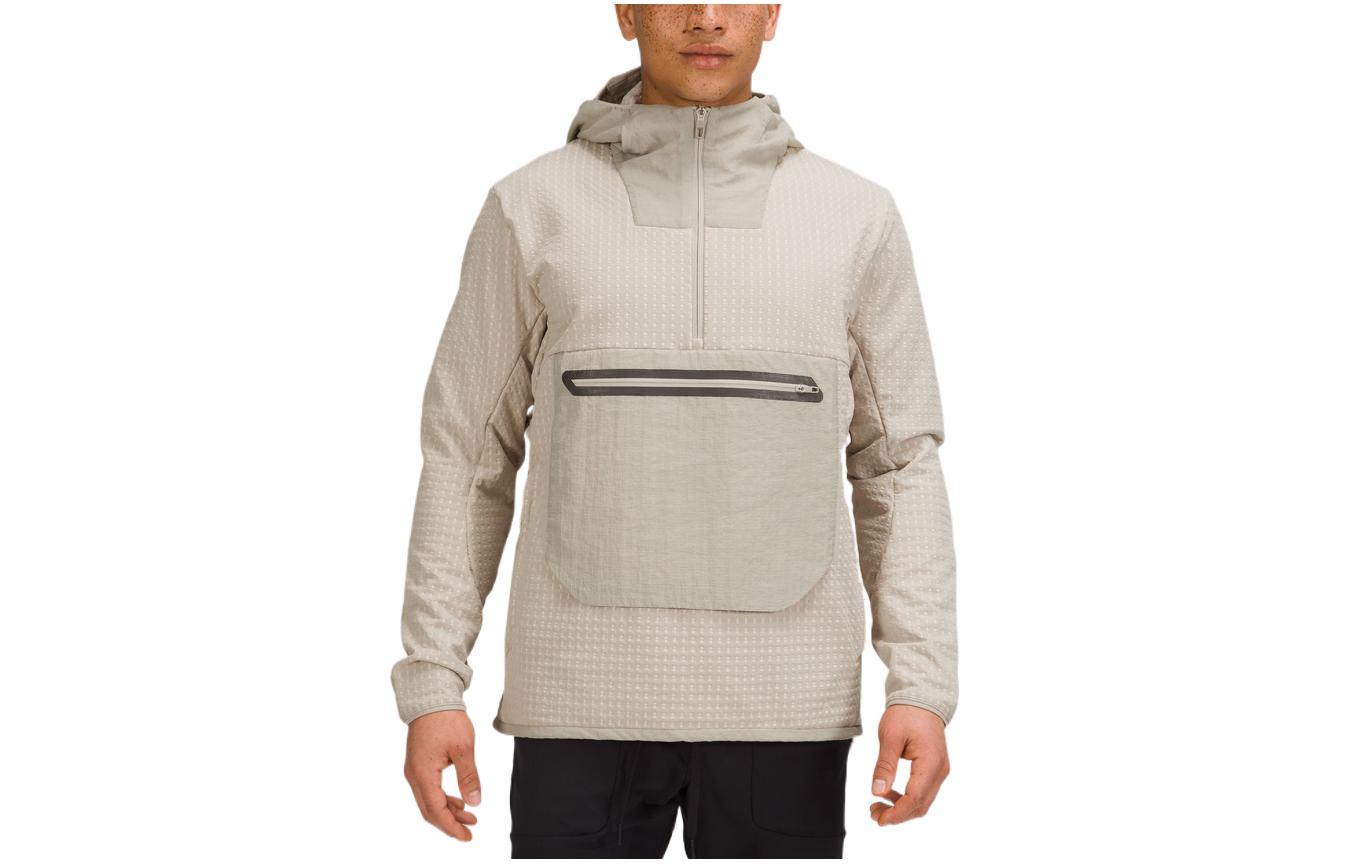 Lululemon Zip-Up Collarless Loose-Fit Long-Sleeve Jacket LM4AN9S