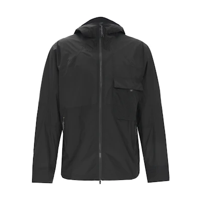 Lululemon Waterproof Solid Zip Hoodie Jacket with Chest Pocket LM4AIGS