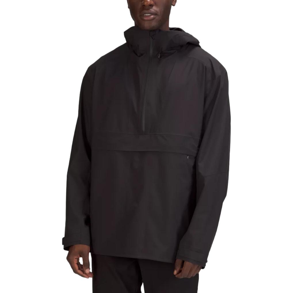 Lululemon Wunder Puff 1/2 Zip Pullover Brown Hoodie Jacket for Men LM4AHTS