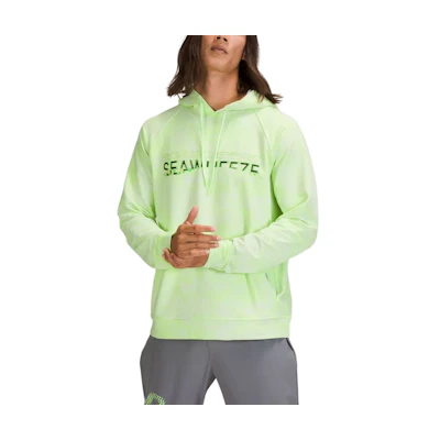 Lululemon SW Marathon City Sweat Pullover Hoodie Tie-Dye Light Green LM3CTAS