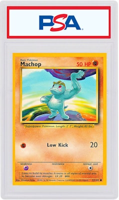 Machop 1999 Pokemon TCG Base Set #52/102 Buy Machop 1999 Pokemon TCG Base Set #52/102