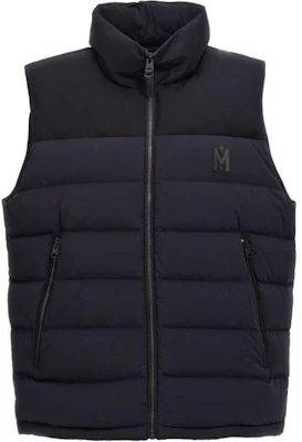 MACKAGE Bobbie Navy Blue Vest with Plain Letter Patch and Zip-Up Design BOBBIEZC0403 Buy MACKAGE Bobbie Navy Blue Vest with Plain Letter Patch and Zip-Up Design BOBBIEZC0403
