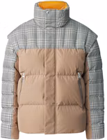 MACKAGE Checkered Puffer Jacket with Stand Collar - Unisex FREDERIC-PL MACKAGE Checkered Puffer Jacket with Stand Collar - Unisex FREDERIC-PL