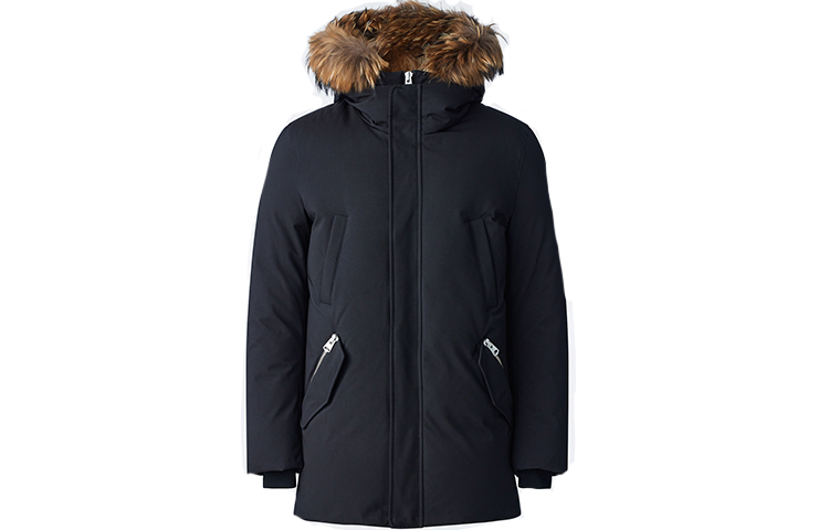 MACKAGE FW22 EDWARD Detachable Hood Duck Down Parka Jacket Unisex Winter Wear EDWARD-F-BLACK
