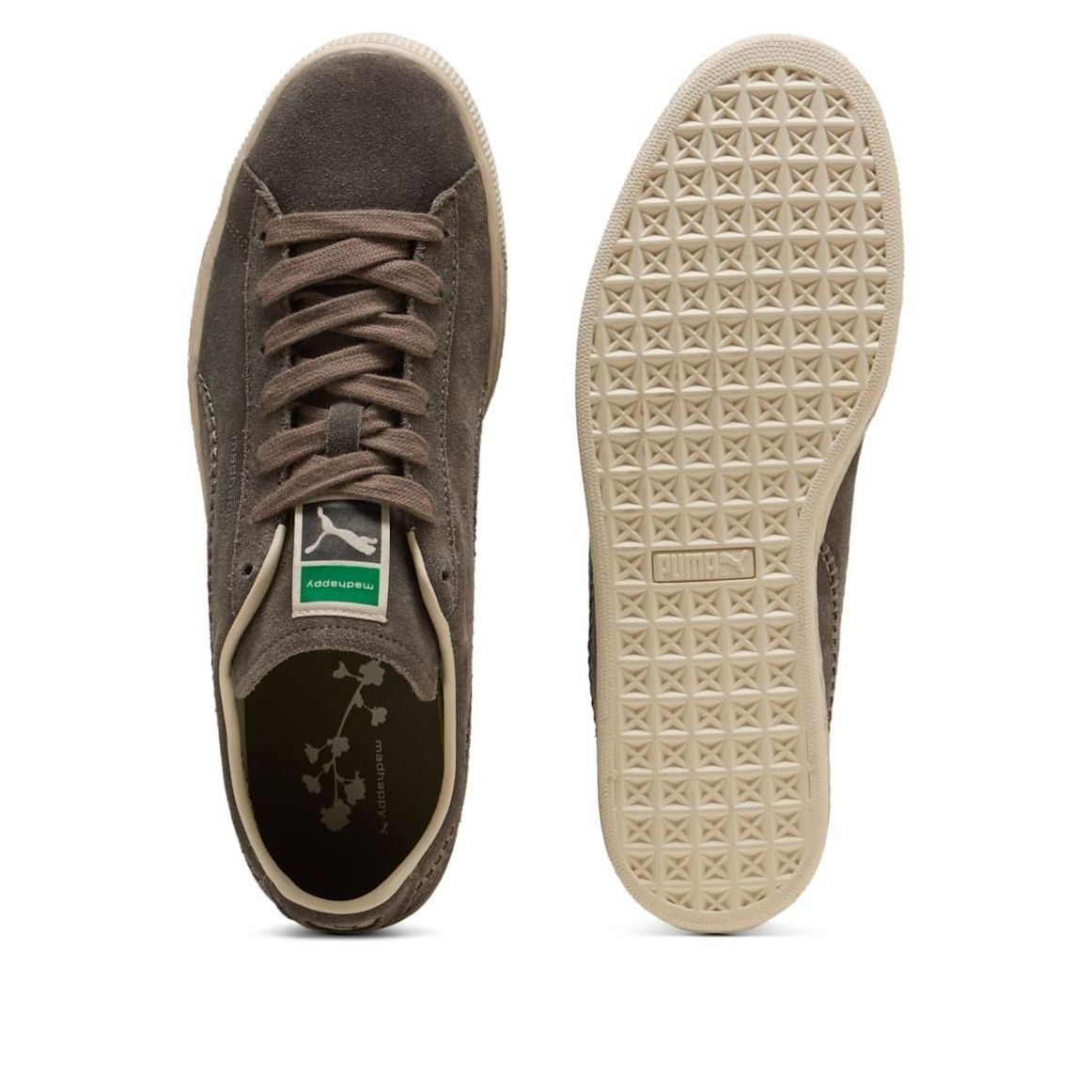Purchase Madhappy x Puma Suede 'Matte Bronze Alpine Snow' 409137-01