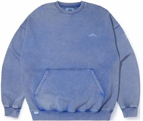 MADNESS FW22 男女款純色圓領長袖衫 藍色 22FW-SW-WSH-D002-BLU Buy MADNESS FW22 男女款純色圓領長袖衫 藍色 22FW-SW-WSH-D002-BLU