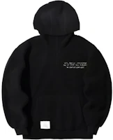 MADNESS Logo Embroidered Sweatshirt Unisex Couple Style Black 20FW-HD-FLC-D001-BLK MADNESS Logo Embroidered Sweatshirt Unisex Couple Style Black 20FW-HD-FLC-D001-BLK