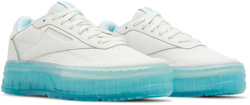 (Women) MadWomen x Reebok Club C Double Geo 'Chalk Hydro Blue'  GY8056 Cheap (Women) MadWomen x Reebok Club C Double Geo 'Chalk Hydro Blue'  GY8056