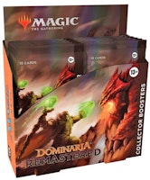 Magic: The Gathering TCG Dominaria Remastered Collector Booster Box 12 Packs (180 Cards) Magic: The Gathering TCG Dominaria Remastered Collector Booster Box 12 Packs (180 Cards)