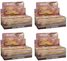 Magic: The Gathering TCG Dominaria Remastered Draft Booster Box 4x Lot Magic: The Gathering TCG Dominaria Remastered Draft Booster Box 4x Lot