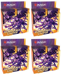 Magic: The Gathering TCG Dominaria United Collector Booster Box 12 Pek (180 Kad) 4x Lot Buy Magic: The Gathering TCG Dominaria United Collector Booster Box 12 Pek (180 Kad) 4x Lot