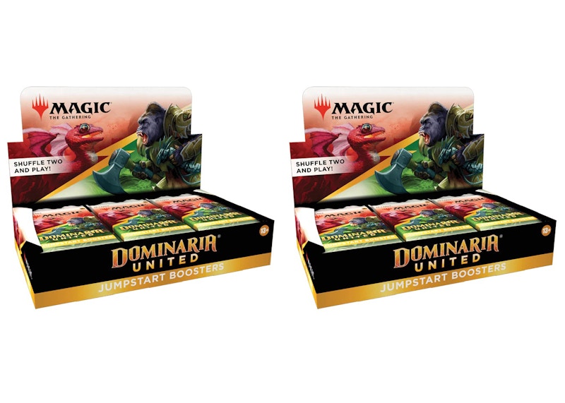 Magic: The Gathering TCG Dominaria United Jumpstart Booster Box 2x Lot