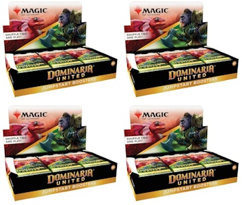Magic: The Gathering TCG Dominaria Unidos Jumpstart Booster Caja Lote 4x Buy Magic: The Gathering TCG Dominaria Unidos Jumpstart Booster Caja Lote 4x