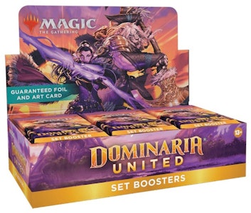 Kotak Booster Set Magic: The Gathering TCG Dominaria United Buy Kotak Booster Set Magic: The Gathering TCG Dominaria United