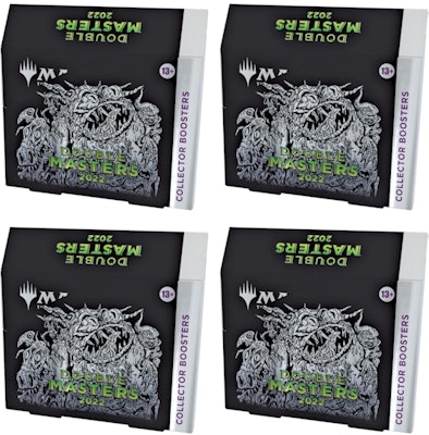 Magic: The Gathering TCG Double Masters 2022 Collector Booster Box - 4 Packs (60 Cards) 4x Lot Buy Magic: The Gathering TCG Double Masters 2022 Collector Booster Box - 4 Packs (60 Cards) 4x Lot