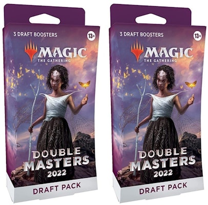 Magic: The Gathering TCG Double Masters 2022 Draft Pack 2x Lot Buy Magic: The Gathering TCG Double Masters 2022 Draft Pack 2x Lot