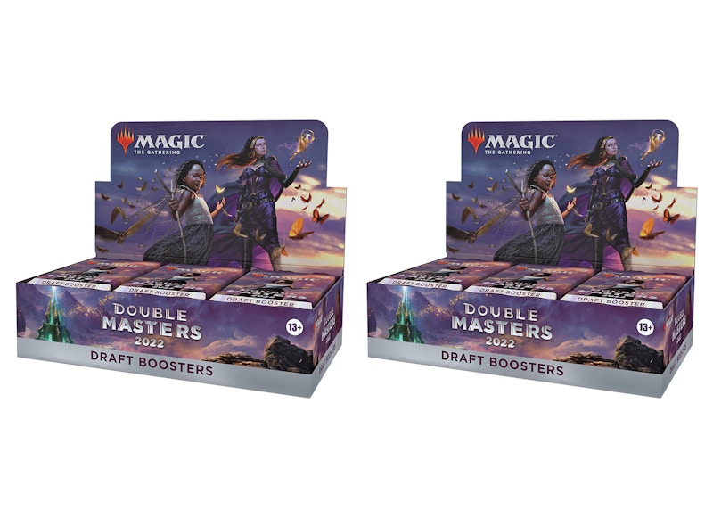 Magic: The Gathering TCG Double Masters 2022 Draft Booster Box 2x Lot