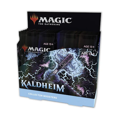 Magic: The Gathering TCG Kaldheim Collector Booster Box (12 Packs)
