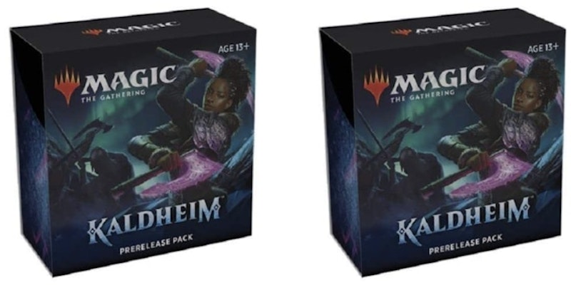 Magic: The Gathering TCG Kaldheim Prerelease Pack Kit (6 Packs) 2x Lot Buy Magic: The Gathering TCG Kaldheim Prerelease Pack Kit (6 Packs) 2x Lot