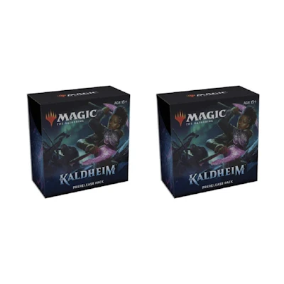 Magic: The Gathering TCG Kaldheim Prerelease Pack Kit (6 Packs) 2x Lot