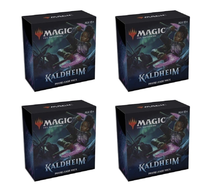 Magic: The Gathering TCG Kaldheim Prerelease Pack Kit (6 Packs) 4x Lot