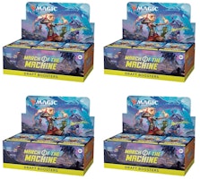 Magic: The Gathering TCG March of the Machine Draft Booster Box 4x Lot Magic: The Gathering TCG March of the Machine Draft Booster Box 4x Lot