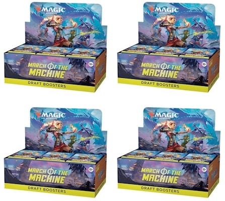 Magic: The Gathering TCG March of the Machine Draft Booster Box 4x Lot Buy Magic: The Gathering TCG March of the Machine Draft Booster Box 4x Lot