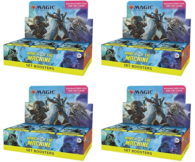 magic-the-gathering-tcg-march-of-the-machine-set-booster-box-4x-lot