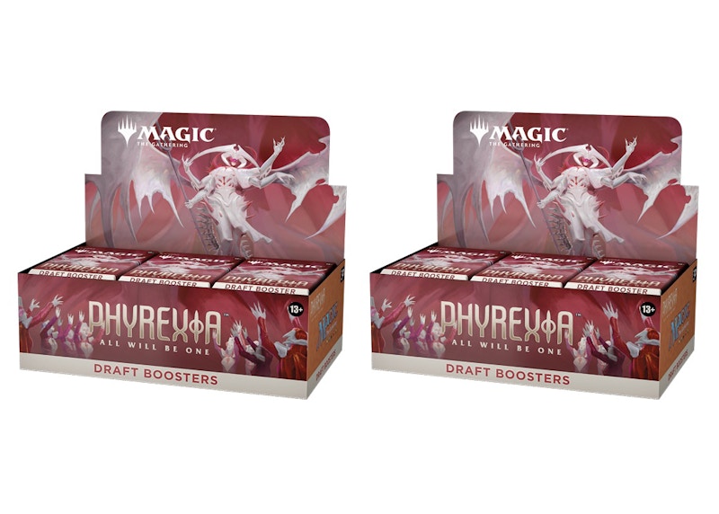 Magic: The Gathering TCG Phyrexia: All Will Be One Draft Booster Box 2x Lot