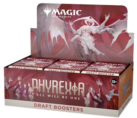 Magic: The Gathering TCG Phyrexia: All Will Be One Draft Booster Box Buy Magic: The Gathering TCG Phyrexia: All Will Be One Draft Booster Box
