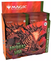 Magic: The Gathering TCG The Brothers' War Collector Booster Box 12 Packs (180 Cards) Magic: The Gathering TCG The Brothers' War Collector Booster Box 12 Packs (180 Cards)