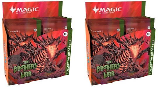 MTG 兄弟戦争コレクターブースターBOX 2個セット (計24パック)
Buy MTG 兄弟戦争コレクターブースターBOX 2個セット (計24パック)
