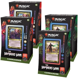 MTG兄弟戦争統率者デッキ4個バンドル
Buy MTG兄弟戦争統率者デッキ4個バンドル