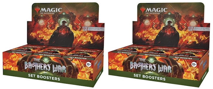 매직 더 개더링: 형제 전쟁 세트 부스터 박스 2개
Buy 매직 더 개더링: 형제 전쟁 세트 부스터 박스 2개