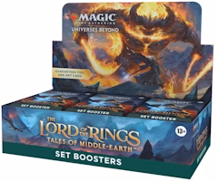 Magic: The Gathering TCG The Lord of The Rings Tales of Middle-Earth Set Booster Box Magic: The Gathering TCG The Lord of The Rings Tales of Middle-Earth Set Booster Box