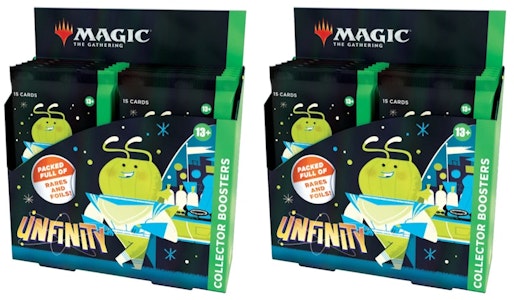 Magic: The Gathering TCG Unfinity Caja Coleccionista 12 Sobres (180 Cartas) 2x Lote Buy Magic: The Gathering TCG Unfinity Caja Coleccionista 12 Sobres (180 Cartas) 2x Lote
