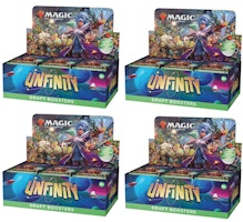 Magic: The Gathering TCG Unfinity Draft Booster Box 4x Lot Magic: The Gathering TCG Unfinity Draft Booster Box 4x Lot