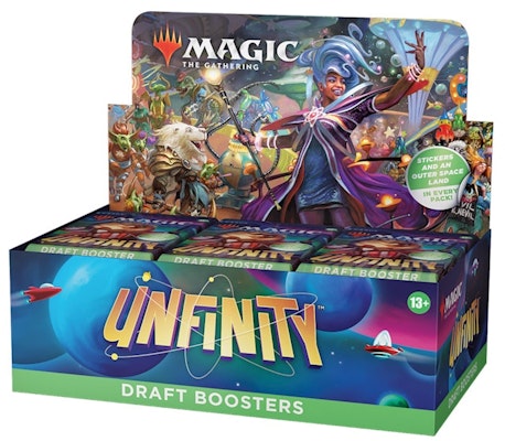 Magic: The Gathering TCG Unfinity Draft Booster Box Buy Magic: The Gathering TCG Unfinity Draft Booster Box
