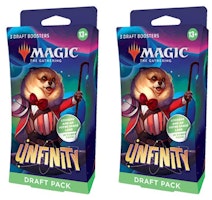 Magic: The Gathering TCG Unfinity Draft Pack 2x Lot Magic: The Gathering TCG Unfinity Draft Pack 2x Lot