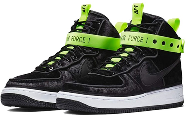 Magic Stick x Nike Air Force 1 高帮“黑色丝绒” 573967-003 Lookbook Magic Stick x Nike Air Force 1 高帮“黑色丝绒” 573967-003