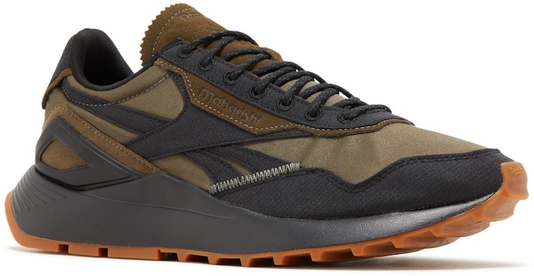 Reebok classic 2025 leather ripple green