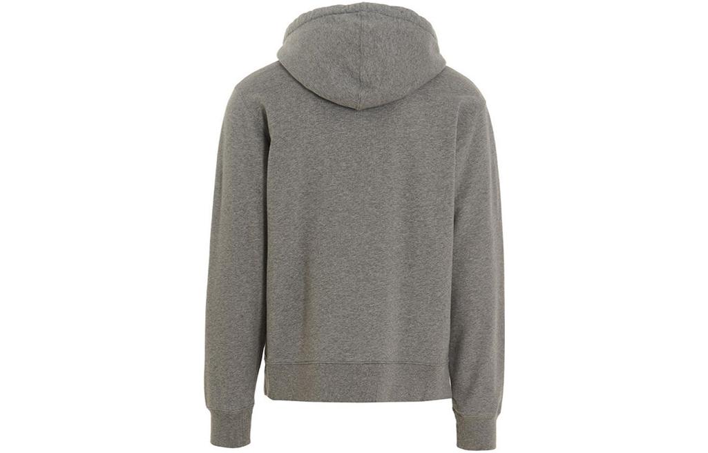 Lookbook Maison Kitsune Hoodie Kelabu Lengan Panjang Kartun Grafik Pullover. KM00307KM0001-H1