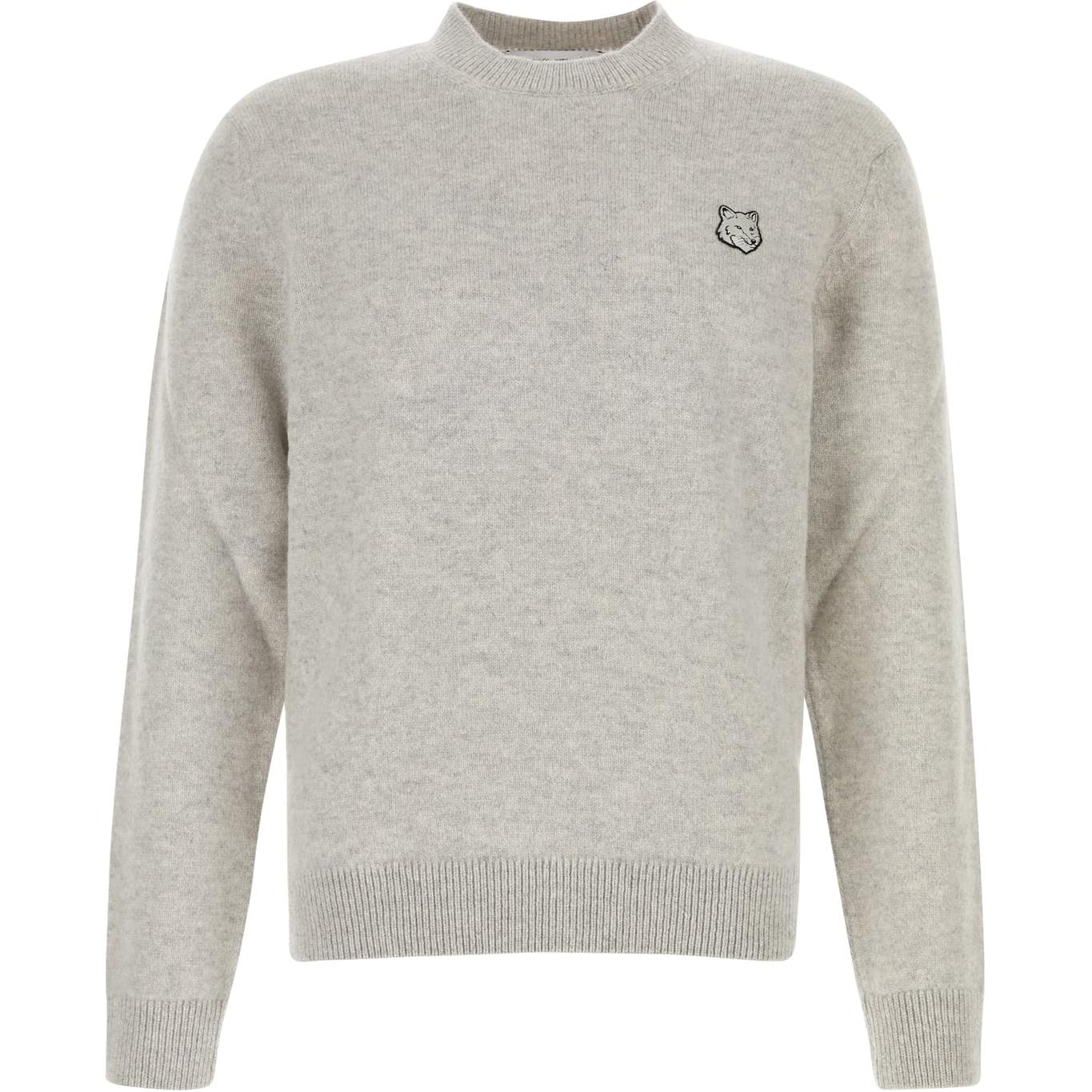 Order Maison Kitsune Logo半高領灰色套頭運動衫 NM00805KT1006-H120